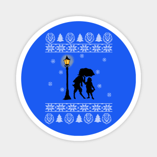 Narnia Christmas sweater Magnet